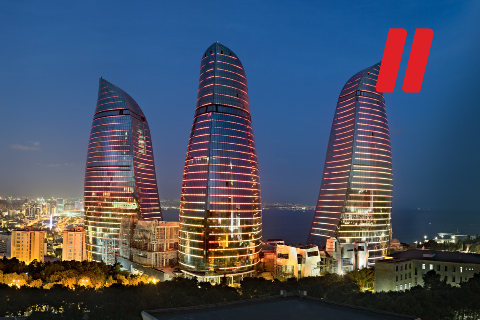BAKU FLAME TOWERS BAKU FLAME TOWERS